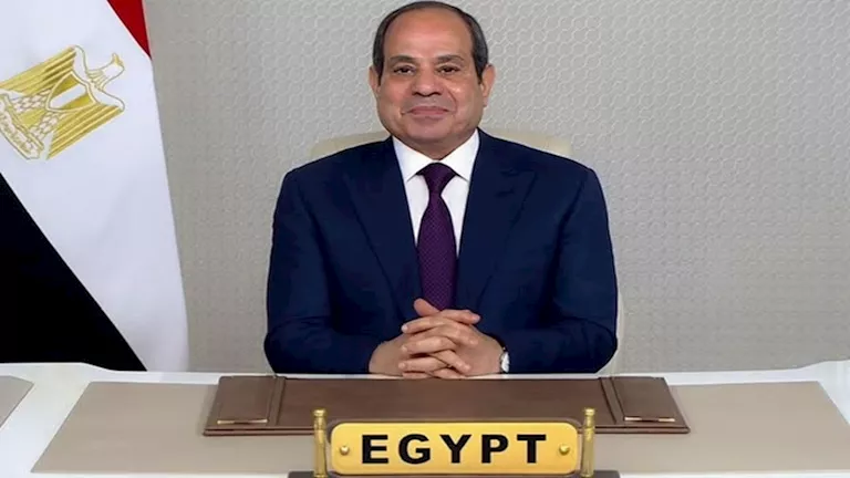 الرئيس السيسي للاعبي المنتخب: شكرًا على الأداء المشرف.. نفخر بكم
