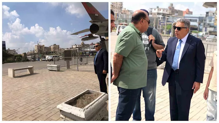 محافظ الدقهلية يتفقد ميدان الطيارة بالمنصورة ويكلف بزيادة المساحات الخضراء