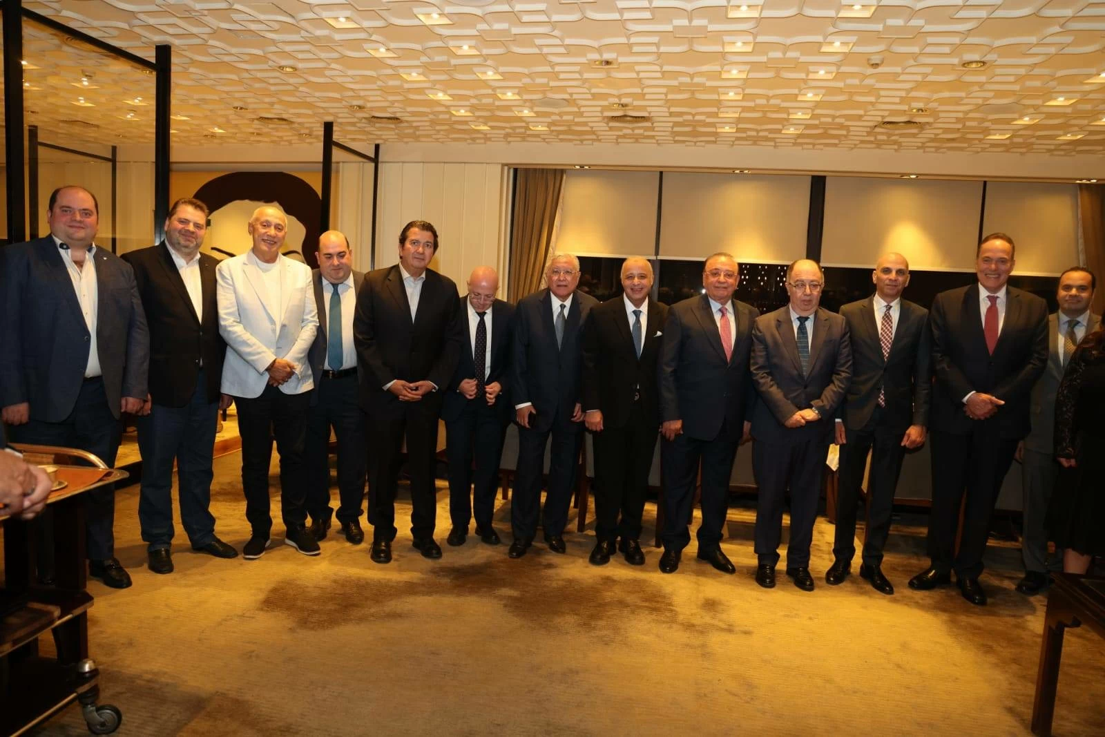 الجمعية المصرية اللبنانية تبحث مع سفير مصر في بيروت خطة لزيادة الاستثمارات والتجارة