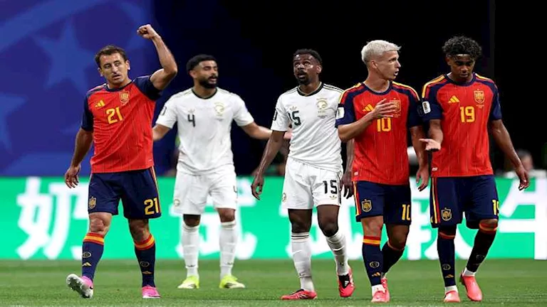 ملخص مباراة إسبانيا والسعودية في بطولة كأس العالم 2026