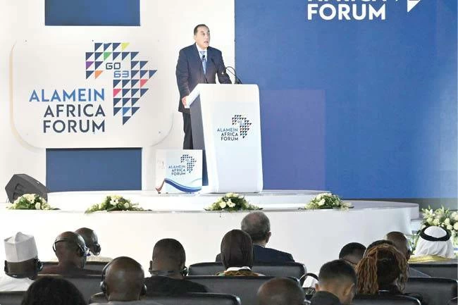 «مدبولى»: منتدى «أفريقيا- العلمين» منصة لتعزيز التكامل الاقتصادى بالقارة