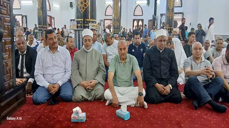  محافظ أسيوط يفتتح مسجد آل أبو سيف بالقوصية -صور