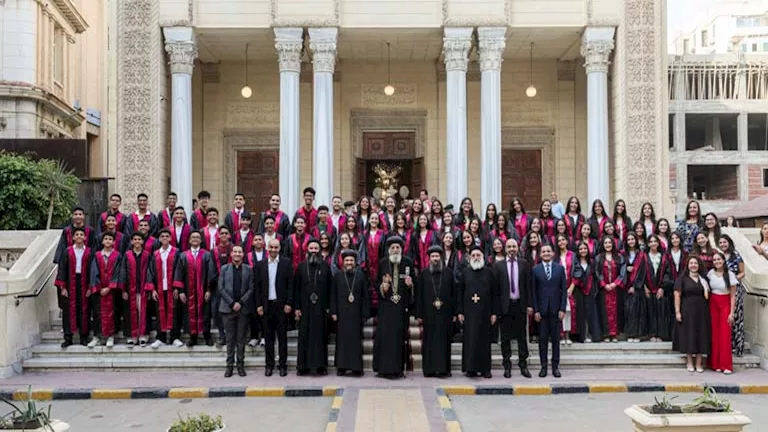 البابا تواضروس يستعرض مراحل تنفيذ المركز الثقافي القبطي الأرثوذكسي بالإسكندرية