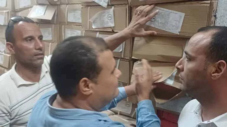 ضبط 59 طنًا من أسماك الهارنج الفاسدة خلال حملة بالبحيرة 