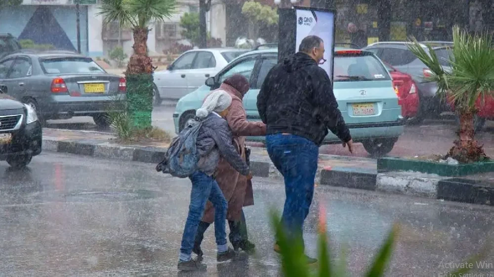 حالة الطقس غدا الأربعاء فى مصر.. خريطة سقوط الأمطار (رعدية وغزيرة وسيول)
