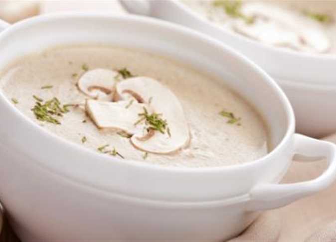 طريقه تحضير شوربة الفطر