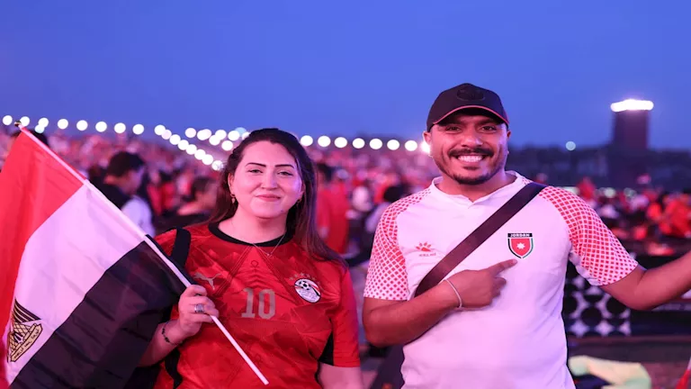 15 صورة ترصد احتفال الجماهير في الفان زون بصعود مصر التاريخي في كأس العالم 2026