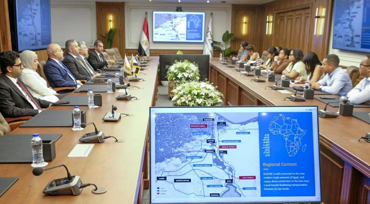 وفد من مدغشقر يزور «اقتصادية القناة» لبحث فرص الاستثمار والتعاون الصناعي
