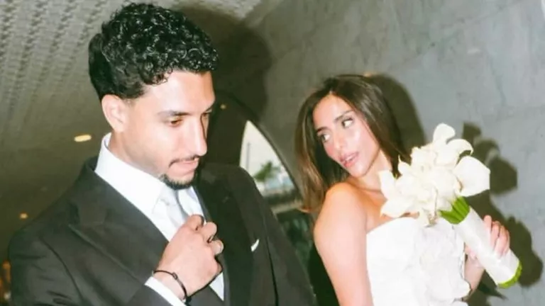 4 صور جديدة من حفل زفاف عمر مرموش في إيطاليا