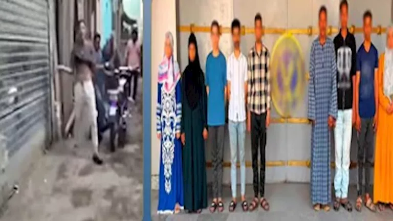 اصطدام دراجة يشعل مشاجرة عنيفة بين عائلتين في بني سويف